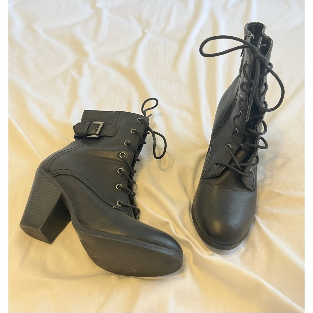 Black Combat Boots